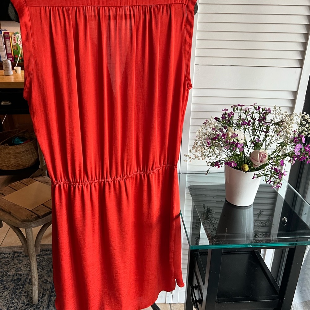 VINCE CAMUTO DRESS IN GORGEOUS RUST/RED - Picture 6 of 6